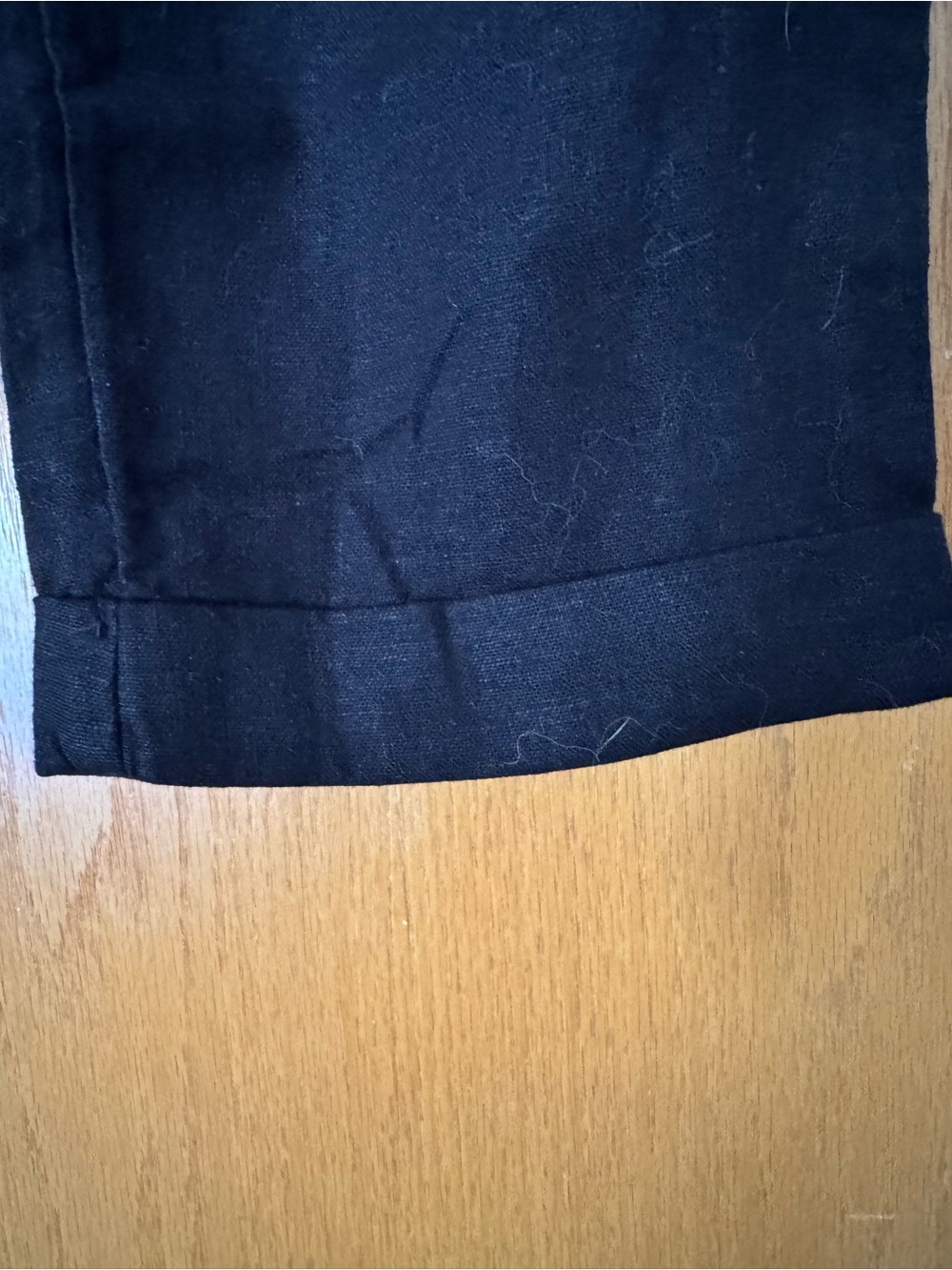Old Navy Womens Linen-Blend Crop Pants - Picture 2 of 6